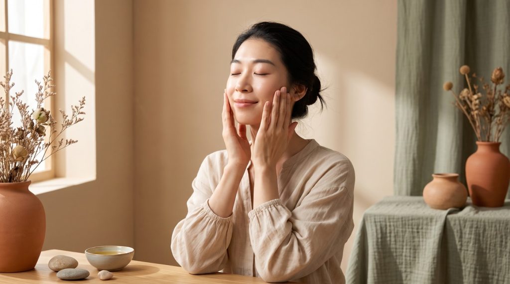 Routine 5 phút mỗi sáng cho da mặt căng bóng