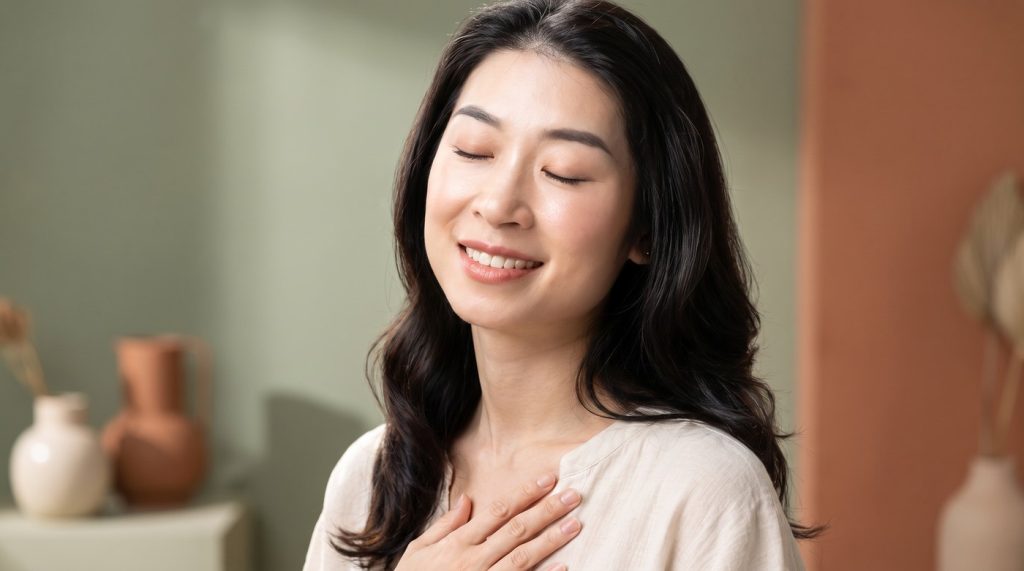 Bài tập làm mờ rãnh cười (nếp nhăn khóe miệng) tại nhà