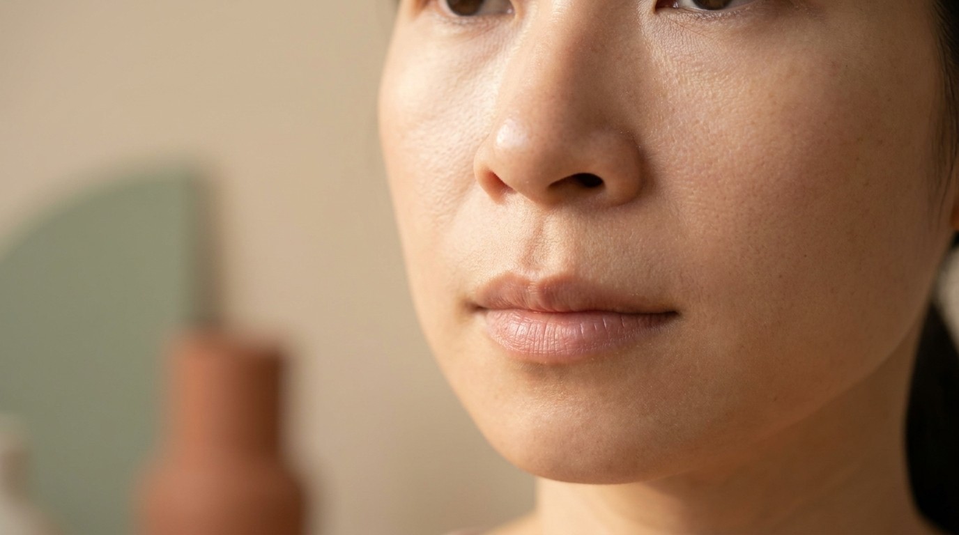Las líneas de la risa profundas hacen que el rostro se vea más viejo